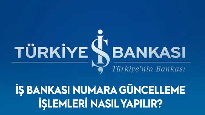 is bankasi numara guncelleme atm